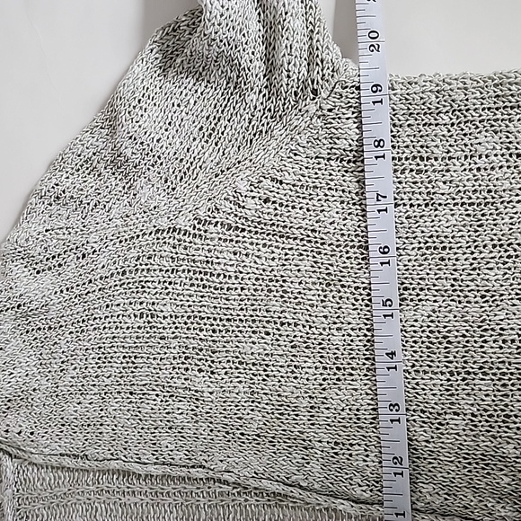 EILEEN FISHER Loose Knit/Knit Open Cardigan/ Size L - Picture 7 of 12